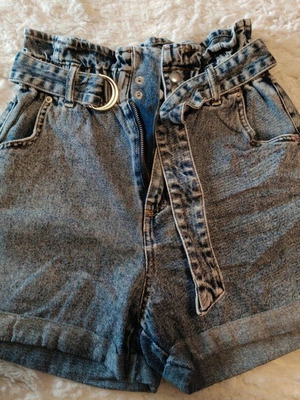 Denim women's shorts new, blue, size XS