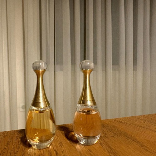 J’ADORE DIOR Eau de Parfum mini perfumes like new, 2 pieces