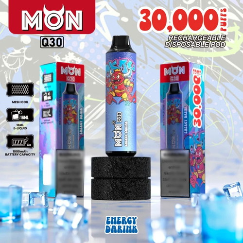 Q30 30000 puff καινούριο premium vape