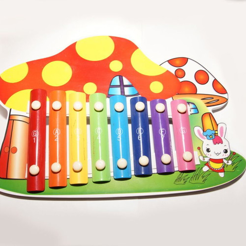 Children's xylophone used with nice sound
