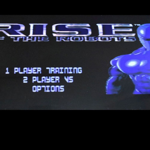 Rise of the Robots Sega Mega Drive complete game very good to excellent
