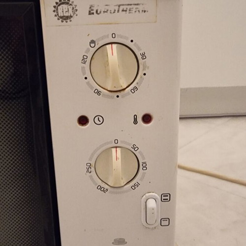 Rex Eurotherm tabletop oven used, fully functional, white