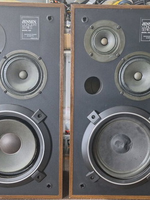 Jensen Concert Series Model 830 Vintage Hi-Fi Speakers used, made in U.S.A.
