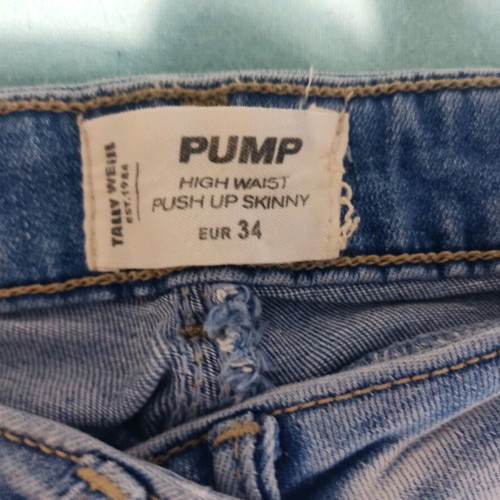 Tally Weijl jeans like new, no 34, high-rise skinny, pack of 2