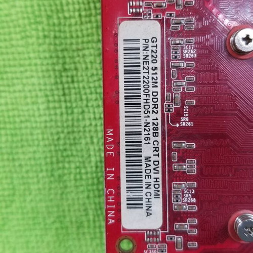 Nvidia GT220 graphics card, untested