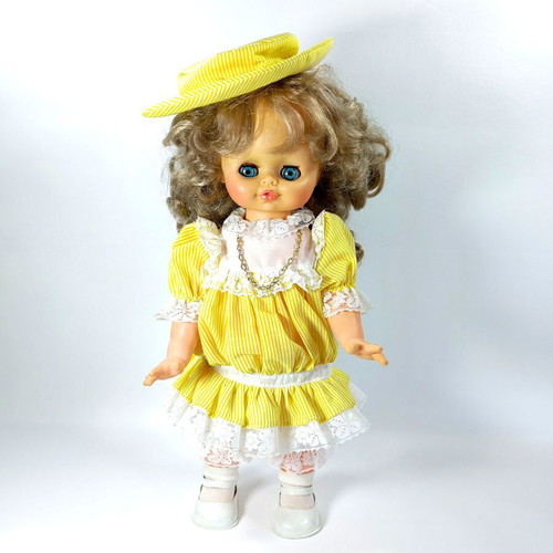 El Greco Mechanical Doll 43cm vintage, like new