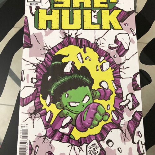 She-Hulk 1 Scottie Young Variant Cover new Marvel Comics 2022