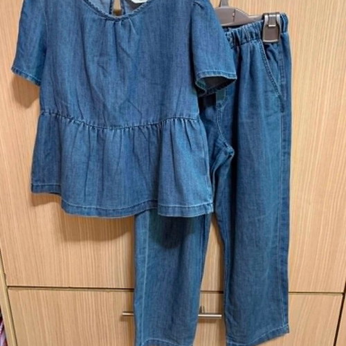 H&M Kids Denim Set Size 134, Like New
