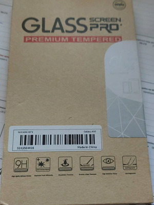 Glass screen Pro premium tempered mobile screen protector for Galaxy A56, pack of 2 new