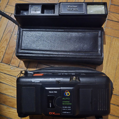 Φωτογραφικές μηχανές Vivitar Tele 603 και Wizen DX 35mm, σετ 2