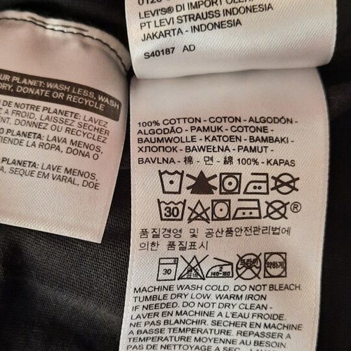 Lewis black short-sleeve t-shirt XS 100% cotton like new
