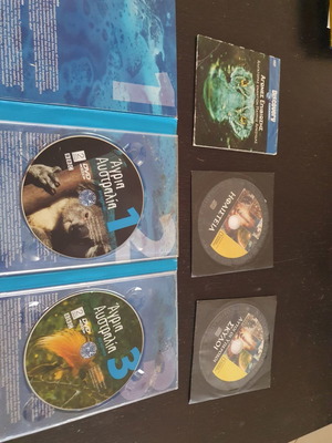 DVD ντοκιμαντέρ καινούργια, πακέτο 5 με National Geographic, Discovery, BBC