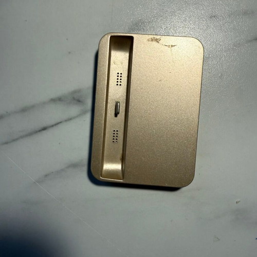 Gold charging dock with micro USB new without cable