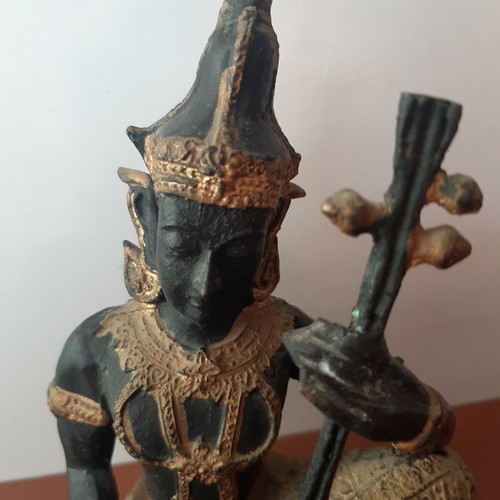 Traditional stone decorative statue from Thailand, like new