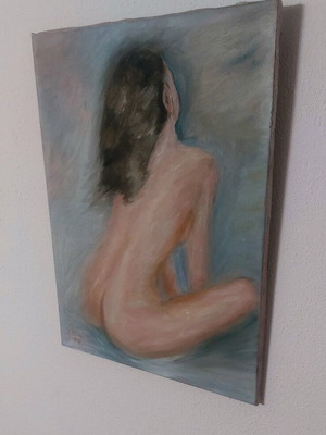 Used painting 50×70 with nude theme