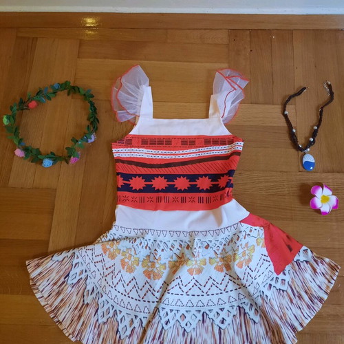 MOANA DRESS 4 years