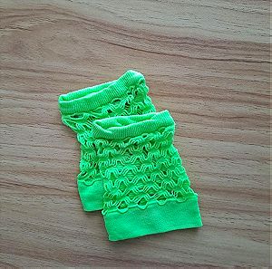 Neon green διχτυωτά γάντια (1 ζευγάρι) | punk | emo | scene