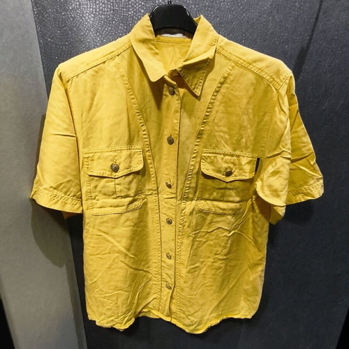 Hauber vintage yellow shirt like new