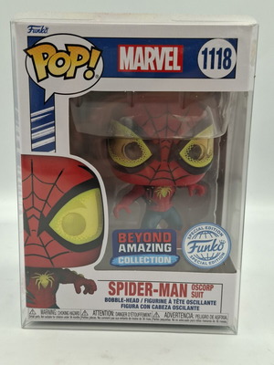 Funko Pop Spider-Man Oscorp Suit Target Exclusive Marvel 1118