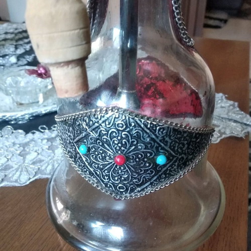 Vintage hookah from Istanbul like new, handmade, 67 cm height