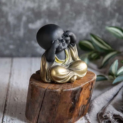 Buddha Baby Figures New Set of 3 for Decoration