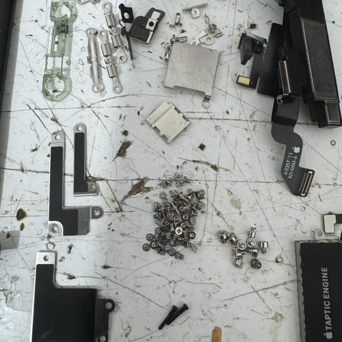 Apple iPhone XR 64GB logicboard parts set used with broken FaceID flex