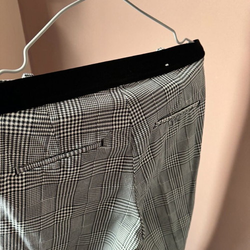 Office tapered pants H&M like new, checkered