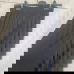  ζιπ κιλοτ μαύρη ζαρα