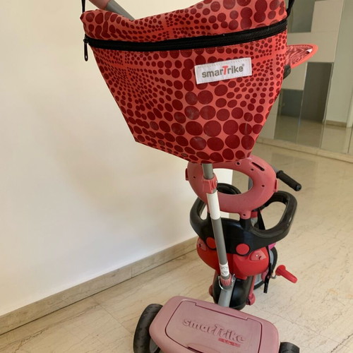 SmarTrike tricycle bike used, red