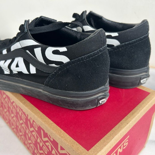 Vans old school kids shoes size 38.5 like new, black