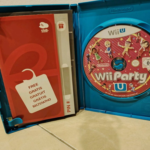 Wii Party for Nintendo Wii U like new, sports game