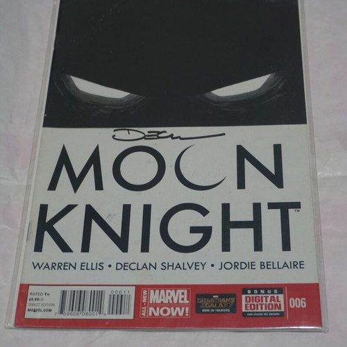 Moon Knight issue 6 like new, signed