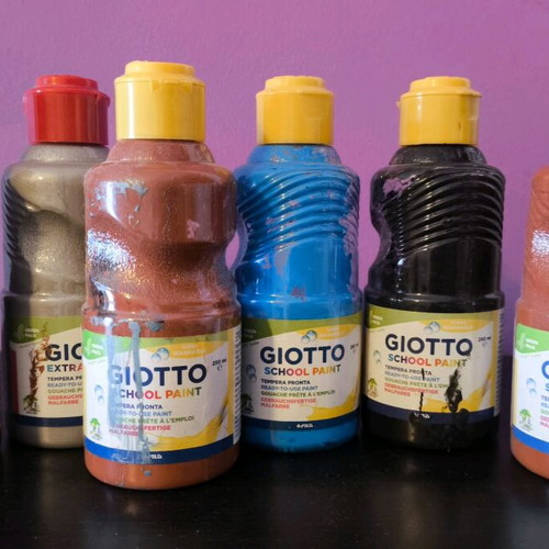 Liquid watercolors 6 used 250ml