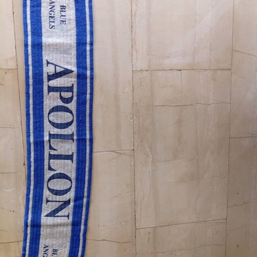 Apollon Smyrnis fan scarf like new, 90s Blue Angels