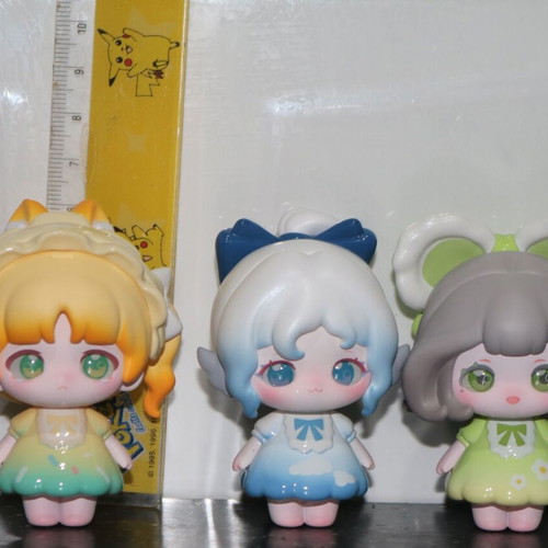 Anime figure toy girls miniatures set of 3