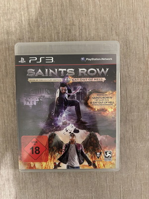 Saints Row Game of the Century Edition & Gat Out of Hell PlayStation 3 used