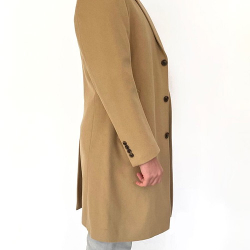 Brooks Brothers wool coat beige like new