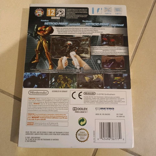 Metroid Prime Trilogy collector's edition for Nintendo Wii used