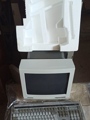 Old desktop computer, complete, new in box