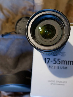 Canon EF-S 17-55mm f/2.8 IS USM lens