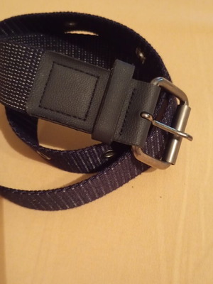 Children's belt like new, blue, size 85