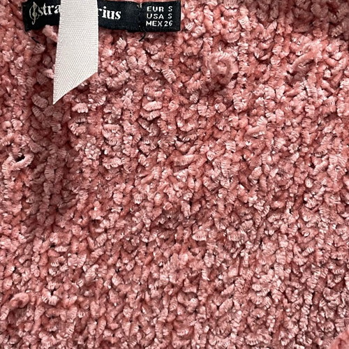 Stradivarius blouse used, size S, pink, loose fit