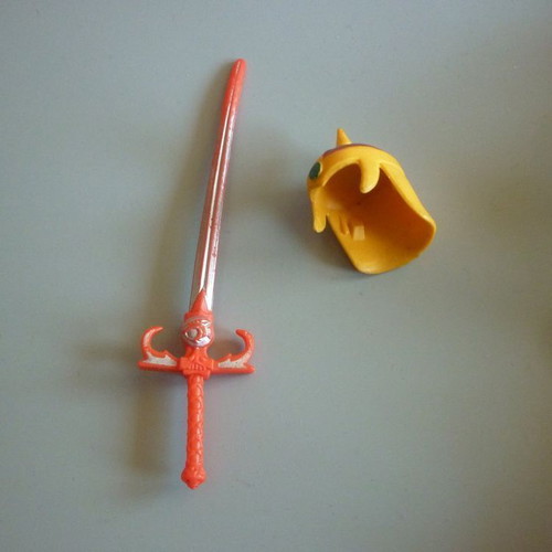 Jaga Thundercats figure used, 100% complete with helmet and sword