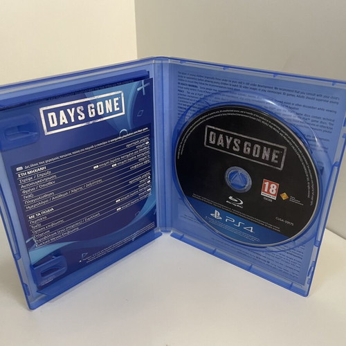 Days Gone PS4 game like new, action adventure