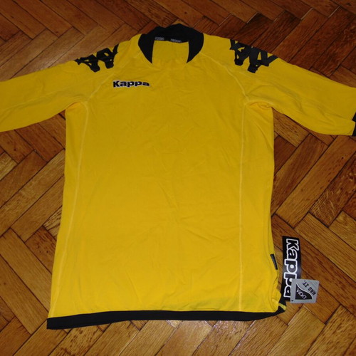 Kappa soccer jersey new, yellow, size XL
