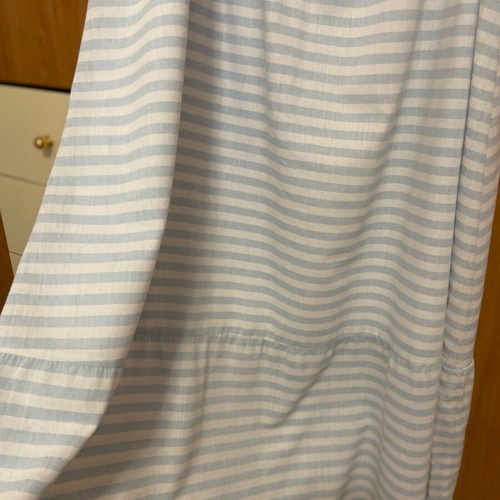 Zoe Black off-shoulder striped dress