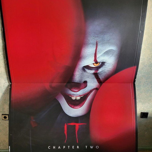 IT 2 Cardboard Poster like new, extremely rare