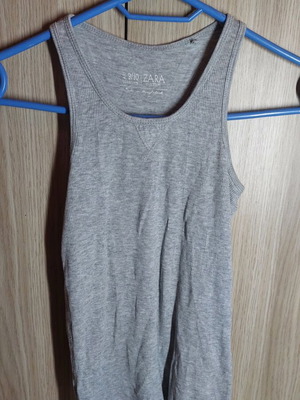 Zara grey tank top for 9/10 years like new
