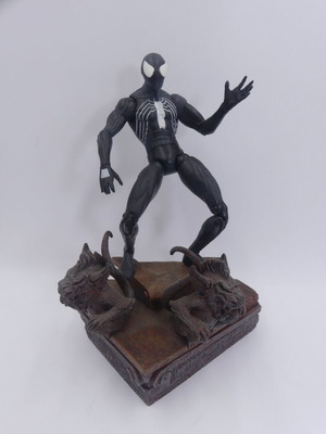 Marvel Select Diamond Web of Spider-Man φιγούρα 2005 μεταχειρισμένη με βάση gargoyle