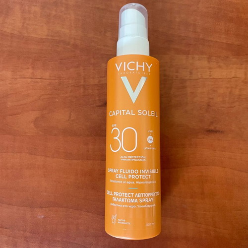 Vichy Capital Soleil Cell Protect Sunscreen Spray SPF30 new, pack of 3
